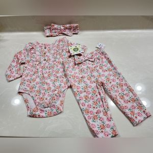 Little Me baby girl 3 piece set